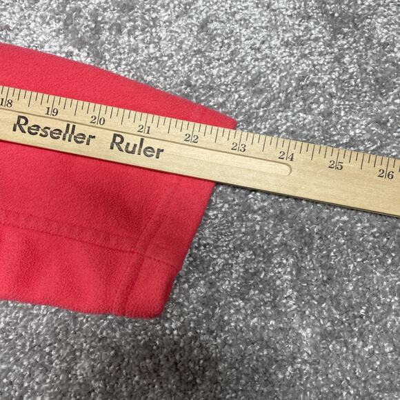 Columbia Jacket Womens 1X Fleece Zip Up Pockets Outdoors Hiking Coral Pink - Picture 14 of 14